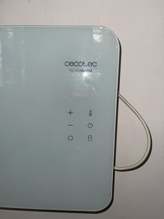 Cecotec Radiador Eléctrico Cristal