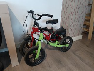 Bici equilibrio y pedales para niñ@s