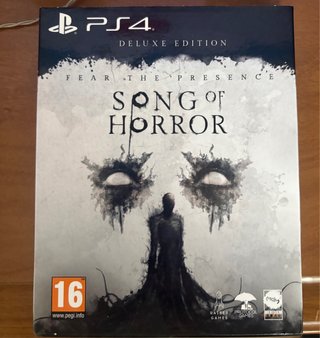 Song of Horror PS4 Deluxe Edition Como nuevo