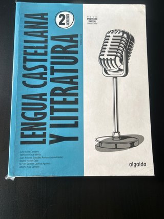 Lengua castellana y literatura 2 Bachillerato