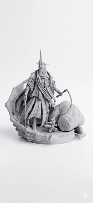 Figura Rey Brujo - El Señor de los Anillos