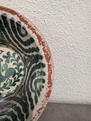Lebrillo Fajalauza Cerámica siglo XVI
