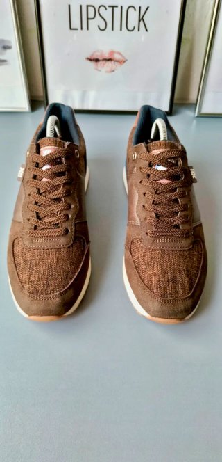 Zapatillas XTI Hombre Talla 40 Marrones