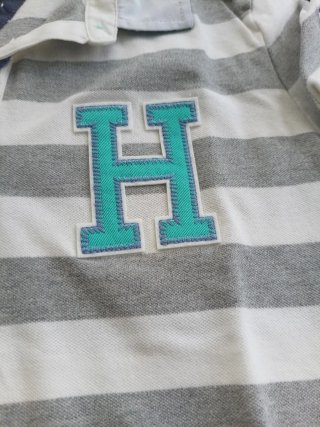 Polo Tommy Hilfiger rayas chica