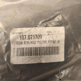 PARAGOLPES DELANTERO CITROEN BERLINGO NUEVO 107071709