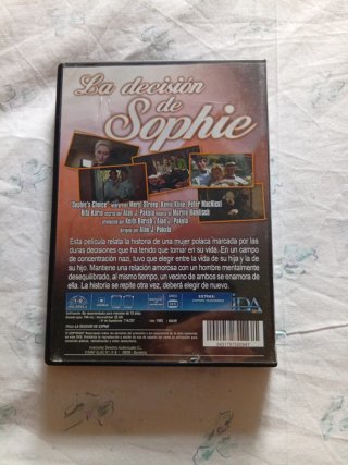 La Decisión de Sophie dvd (Drama)