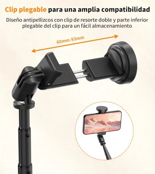 Palo Selfie Trípode Toneof T-226 Robusto