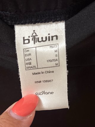 Culotte ciclismo negro con detalles