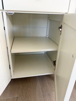Aparador Blanco Ikea 136x45x86