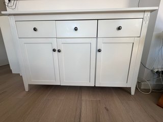 Aparador Blanco Ikea 136x45x86