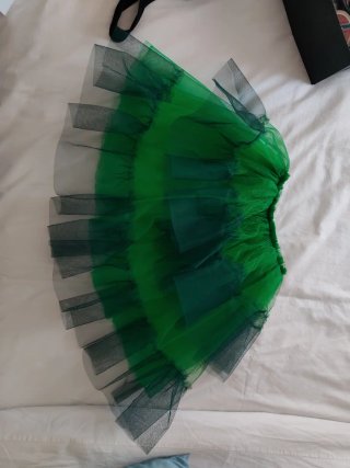 Disfraz disfraz verde superheroína o pájaro