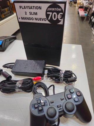 PlayStation 2 Slim + Mando Nuevo
