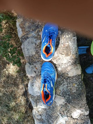 Zapatillas Joma Azul y Naranja