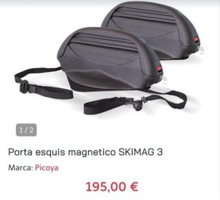Portaesquís Magnético para Coche