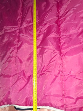 Funda rosa acolchada