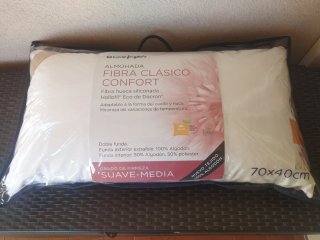 Almohada 70 x 40, Fibra Clásico Confort