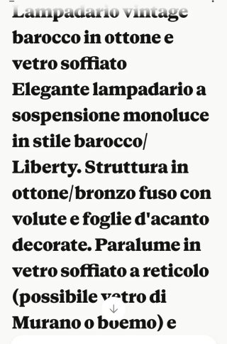 Lampadario Metallo Oro Vetro Trasparente