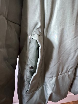 Abrigo acolchado verde Easy Wear