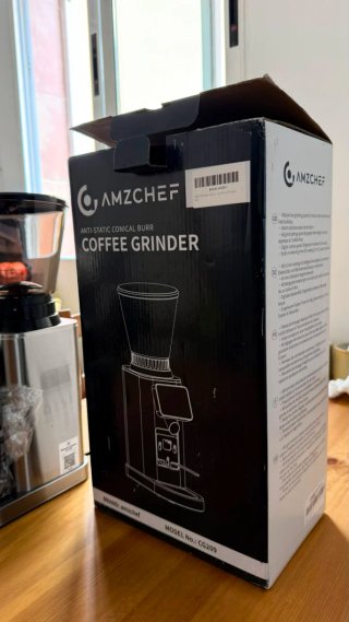 Molinillo Café Eléctrico AMZCHEF CG209