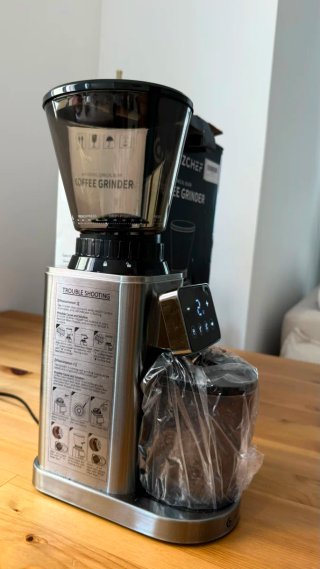 Molinillo Café Eléctrico AMZCHEF CG209