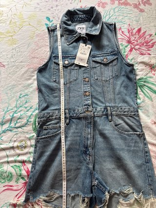 Mono vaquero Zara Talla L
