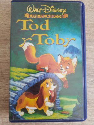 Película VHS Tod y Toby
