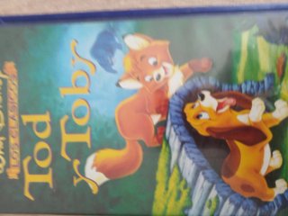 Película VHS Tod y Toby