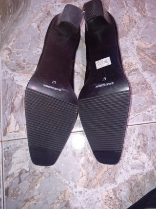 Zapatos de tacón negros talla 41