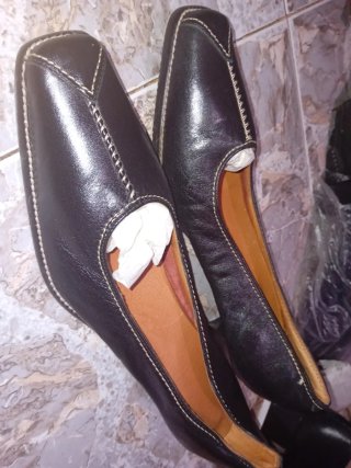 Zapatos de tacón negros talla 41