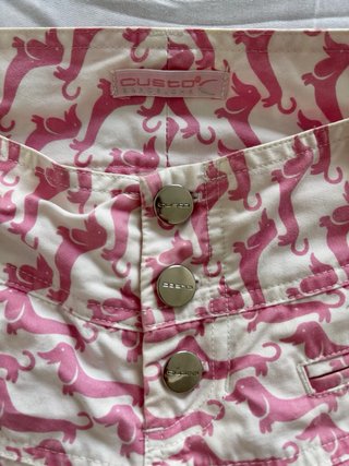 Pantalón Custo estampado perros talla 36