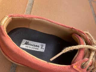 Zapatillas Morrison Talla 43 Naranja Etnicas.