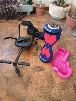 Hoverboard con Carro y Batería