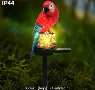 Lámpara Solar Loro Nuevo