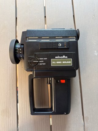 Cámara Super 8 Minolta XL-660 Sound