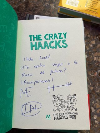 Colección de libros de The Crazy Haacks (8 libros)