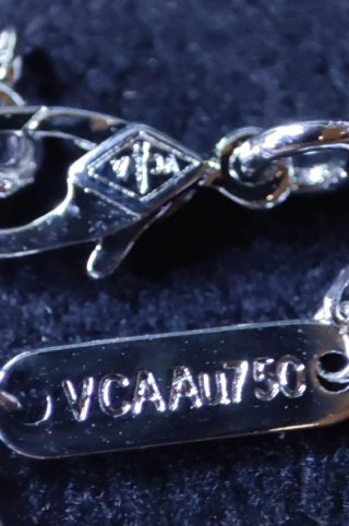 Van Cleef & Arpels - Collar trébol Granate