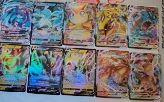 Cartas Pokémon VMAX y V