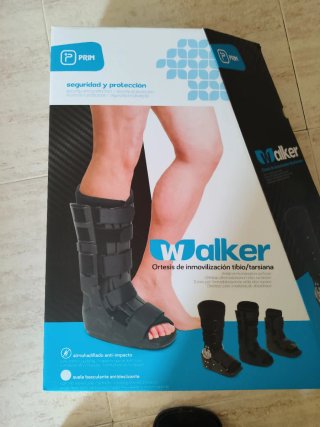 Ortesis de inmovilización. Bota walker