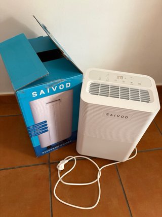Deshumidificador Saivod 10L Blanco.