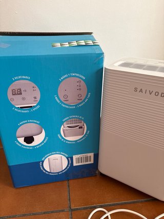 Deshumidificador Saivod 10L Blanco.