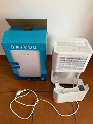 Deshumidificador Saivod 10L Blanco.