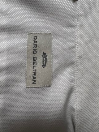 Camisa Dario Beltran Puño Gemelos Talla 41