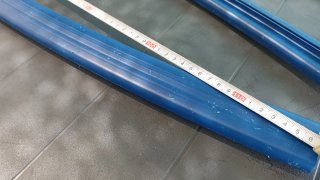 Perfiles PVC Piscina Elevada Azul