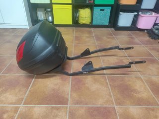 Soporte y Baúl Moto Honda CB500/CBR500 2021