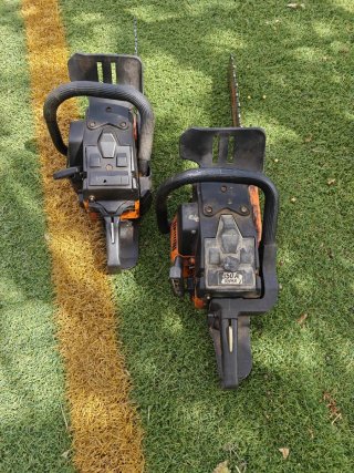 2 Motosierras Oleo-Mac 350 A SUPER