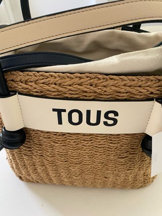 Bolso de rafia Tous