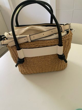 Bolso de rafia Tous