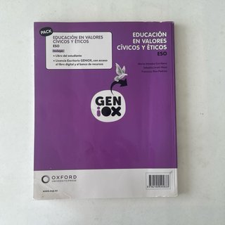 Educación en Valores Cívicos y Éticos ESO. Libr...