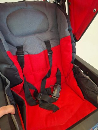 Carrito Bebé Chicco Rojo y Negro