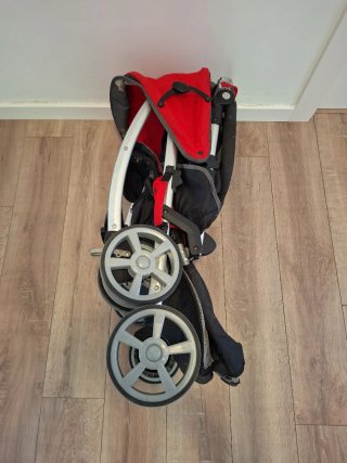 Carrito Bebé Chicco Rojo y Negro